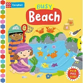 硬頁遊戲書Busy Beach (附故事音檔)