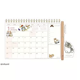 mofusand貓福珊迪2026年桌上型月曆