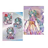 初音未來百鬼夜行麗宴文件夾：B白狐＆貓又・人魚・白狐