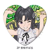 GIRLS BAND CRY心型胸章：F （安和昂）