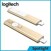 羅技 Spotlight 簡報搖控器 香檳金