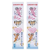 (2盒1包)利百代102-2B小天使抗菌香水皮頭鉛筆