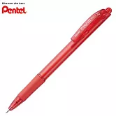 (盒裝12支)PENTEL IFeel-it BX417輕油自動原子筆 紅