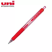 (3支1包)UNI UMN-138 超細自動鋼珠筆 0.38 紅