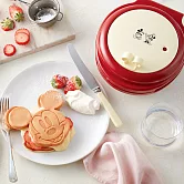 recolte 日本麗克特 Smile Baker 微笑鬆餅機 迪士尼米奇米妮系列 經典紅