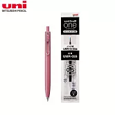 (1筆1芯)UNI-BALL ONE F 鋼珠筆高階版 0.5茜空