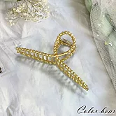 【卡樂熊】韓版簡約氣質大髮量造型抓夾/髮夾(四款)- 麻花款