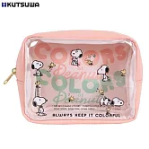 KUTSUWA COLORS of Peanuts SNOOPY 收納包  B