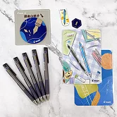 (限量送)PILOT 超級果汁筆5支盒裝 0.4復古經典色 紫