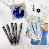 (限量送)PILOT 超級果汁筆5支盒裝 0.5復古經典色 紫