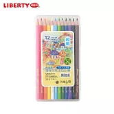 利百代 台灣唯一 環保水性漆色鉛筆 12色