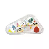 【日本正版授權】蠟筆小新 伸縮 修正帶 5mm 立可帶 野原新之助/小白 - 白色款