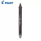 PILOT GRAYSCALE 三色按鍵魔擦筆Slim 0.38 透明款  深灰