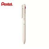 PENTEL Calme 靜暮三色輕油筆  0.35米色桿