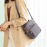 CHENSON 2夾層4口袋斜背包_可收納長夾 (CG84538-U) 紫