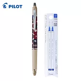 (買筆送芯) PILOT 限量異彩藝術按鍵魔擦筆ZONE0.5 無題