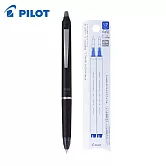 (買筆送芯)PILOT 限量按鍵魔擦筆 ZONE 0.5  霧黑