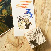 【日本SANBY】世界名畫意象應援印章 ‧ BRAVO的吶喊