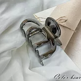 【卡樂熊】基本簡約亮槍黑大髮量造型抓夾/髮夾/盤髮夾(五款)- 南瓜款