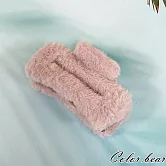 【卡樂熊】暖暖毛絨方框造型抓夾(五色)- 粉色