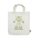 【日本正版授權】蠟筆小新 輕便 手提袋 帆布手提袋/多功能手提袋 - 康達姆機器人