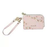 【日本Mark’s】PAUL & JOE 質感證件夾零錢包 ‧ 粉紅西洋菊