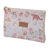 【日本Mark’s】PAUL & JOE 網狀扁型收納袋 ‧ 午茶派對