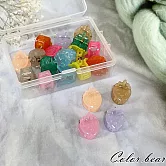 【卡樂熊】基本兒童迷你瀏海夾造型髮夾/小抓夾20入組(八款)- 糖果草莓