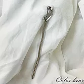 【卡樂熊】鎏光錦瑟系列．古風金屬造型髮簪/盤髮器- 鏤空槍黑