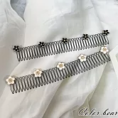 【卡樂熊】多功能碎髮神器2入造型髮插/髮梳(三款)- 晴日微光