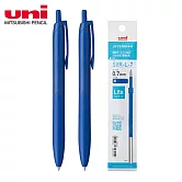 (2筆1芯)UNI 輕盈感溜溜筆 0.7藍