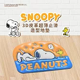 SNOOPY史努比趣味3D超薄吸水止滑地墊 樂活