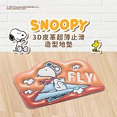 SNOOPY史努比趣味3D超薄吸水止滑地墊 享飛