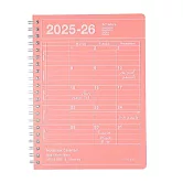 【日本Mark’s】2025-26 月曆型記事手帳