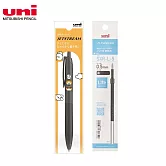 (1筆1芯送貼紙)UNI 限量JETSTREAM輕盈感溜溜筆 白爛貓聯名款  0.5 消光黑