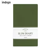 Indigo 2026 Offcial Slim Monthly Diary 月日記 green mousse