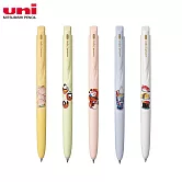 (5款1包)UNI maomomiji聯名 自動鋼珠筆 0.5
