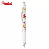 (買2支限量送福氣包)PENTEL ENERGEL 極速鋼珠筆0.5 秋炳-秋高氣爽
