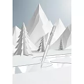 【CDA 瑞士卡達】849 ALPINE FROST 自動鉛筆 (2025聖誕特別版) 霜白