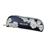 【日本Mark’s】PAUL & JOE 鉛筆盒/筆袋S號 ‧ 海軍藍西洋菊