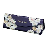 【日本Mark’s】PAUL & JOE Slim眼鏡收納盒 ‧ 海軍藍西洋菊