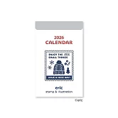 【日本SHINNIPPON CALENDAR】2026 eric 日曆