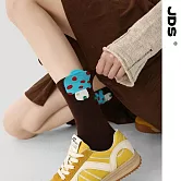 【JDS設計襪】精梳棉塗鴉設計襪 迷蹤探險/蘑菇