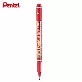 (7支1包)PENTEL NF450 極細油性筆 0.6  紅