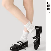 【JDS設計襪】精梳棉塗鴉設計襪    月影花藏 白色