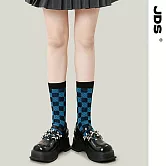 【JDS設計襪】精梳棉塗鴉設計襪   霧島春頌 藍黑