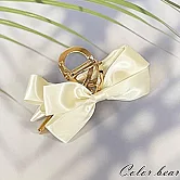 【卡樂熊】韓系簡約蝶結氣質造型鯊魚夾/抓夾- 白色