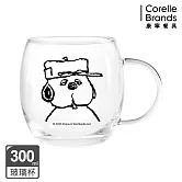 康寧PYREX SNOOPY 復刻黑白耐熱玻璃杯- 歐拉夫