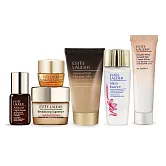 ESTEE LAUDER 雅詩蘭黛 激亮透潤美肌組[潔顏蜜+修護露+膠原霜+眼霜+乖乖乳+原生露]-公司貨