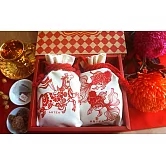 ARTEA【馬上亨通｜喜上梅梢】茶食禮盒(2款好茶+紫蘇梅)